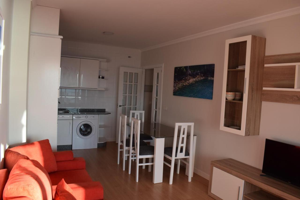 Apartamento A Pie De Playa En As Sinas. 阿罗萨新镇 外观 照片